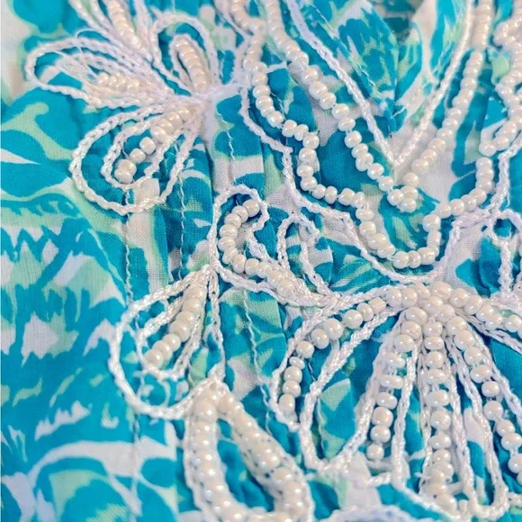 Lilly Pulitzer Beaded Tunic - Picture 5 of 14